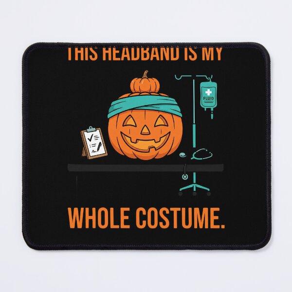 Item preview, This Headband Is My Whole Costume Halloween Nurse Medical Doctor Funny designed and sold by w66aboo.