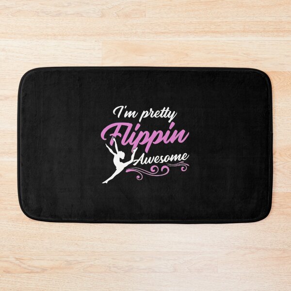 Item preview, Gymnast Flippin Awesome Silhouette Design designed and sold by boosnwlovichm.