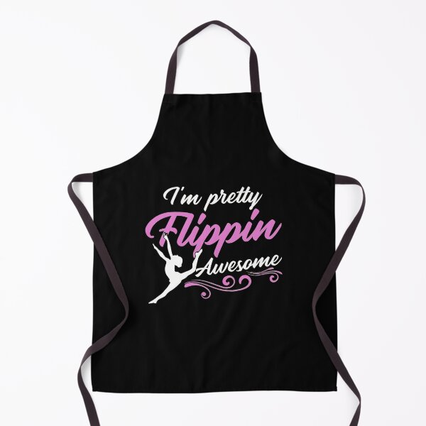 Item preview, Gymnast Flippin Awesome Silhouette Design designed and sold by boosnwlovichm.
