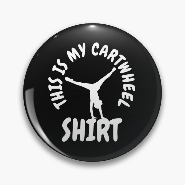 Item preview, Gymnast Cartwheel Humorous Graphic Design designed and sold by murdyawdiede.
