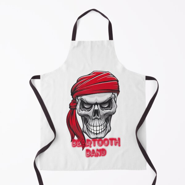 Item preview, Pirate Skull Red Bandana Screaming designed and sold by RetroCanvas.