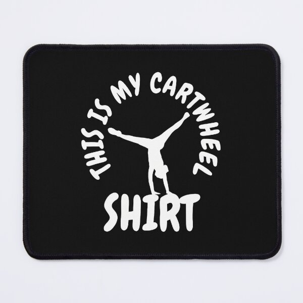 Item preview, Gymnast Cartwheel Humorous Graphic Design designed and sold by murdyawdiede.