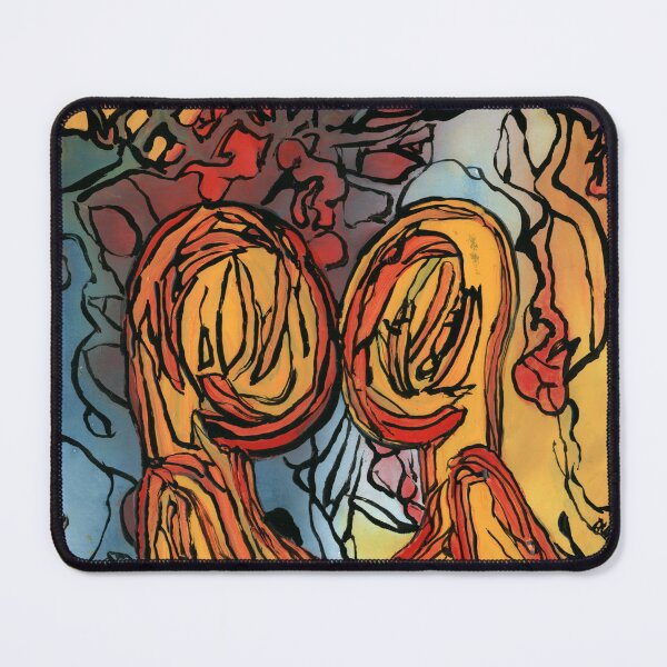 Item preview, Silent Connection – Abstract Expressionist Artwork designed and sold by Dwaalhaas Applied Design.