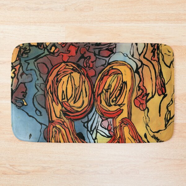 Item preview, Silent Connection – Abstract Expressionist Artwork designed and sold by Dwaalhaas Applied Design.