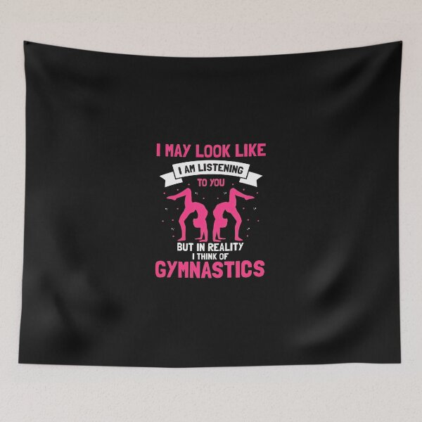 Item preview, Gymnast I Think Of Gymnastics Funny Quote designed and sold by murdyawdiede.