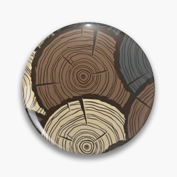 Item preview, Wood Cross Section Pattern Rustic Log Rings Timber Texture Art designed and sold by LYAN-STORE.