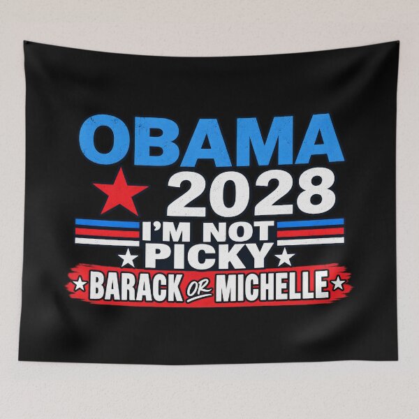 Item preview, Obama 2028 I'm Not Picky Barack or Michelle T-Shirt designed and sold by SunfullyYours.