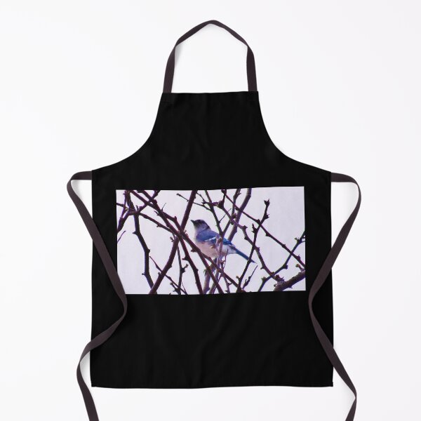 Item preview, Perched Blue Jay Amidst Bare Spring Branches designed and sold by AndreiMarthe.