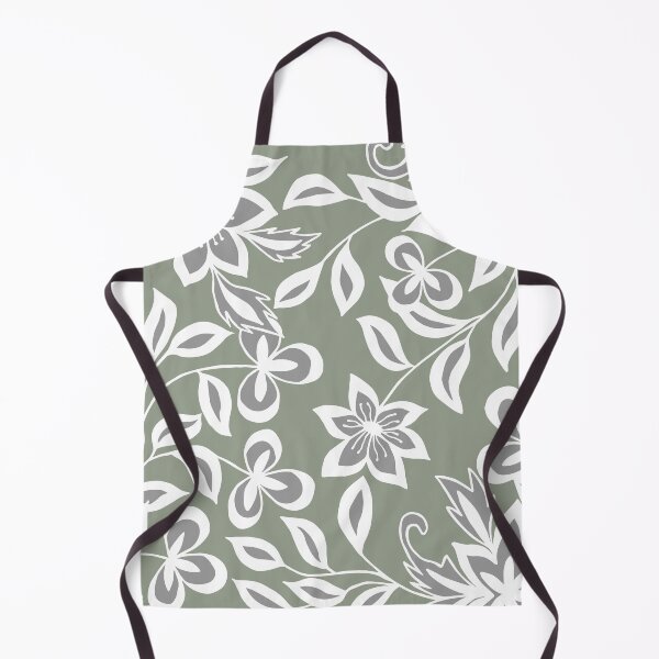 Item preview, Aesthetic Sage Green Botanical Floral Line Art Pattern designed and sold by Jyoti Digital Artist.