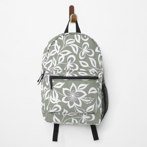 Item preview, Aesthetic Sage Green Botanical Floral Line Art Pattern designed and sold by Jyoti Digital Artist.