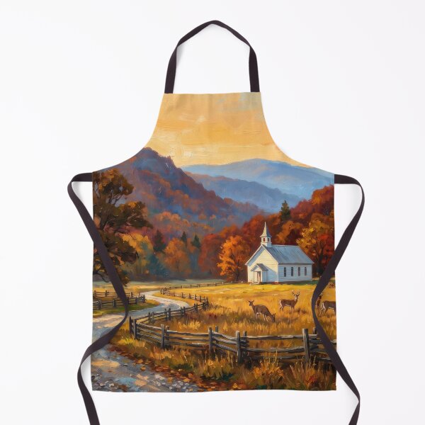 Item preview, Cades Cove Valley in Autumn designed and sold by RedPeaStudio.