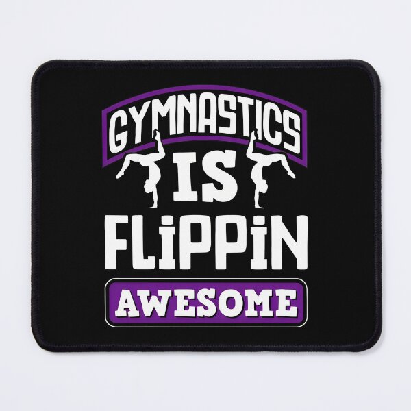 Item preview, Gymnastics Is Flippin Awesome Text Graphic designed and sold by boosnwlovichm.