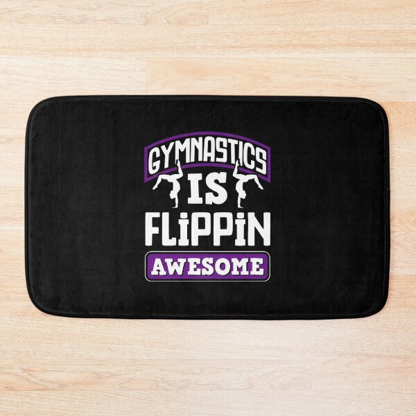 Item preview, Gymnastics Is Flippin Awesome Text Graphic designed and sold by boosnwlovichm.