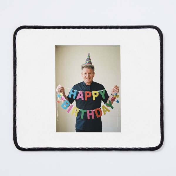 Item preview, Gordon ramsay birthday birthday banner gift cake memes happy Funny prank meme weird designed and sold by CheeseBlueprint.