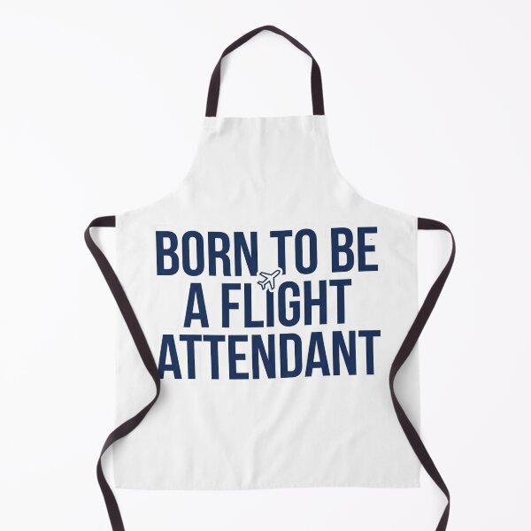 Item preview, Born To Be A Flight Attendant Funny Airline Crew Stewardess Aviation Quote designed and sold by raedattia.