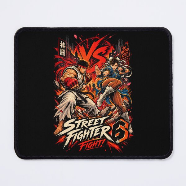 Item preview, Ryu vs Chun-Li Metro City Clash designed and sold by Gabriela Mihai.