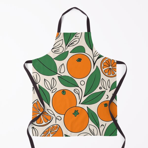 Item preview, Orange Fruit Botanical Pattern Hand Drawn Citrus Slices Art designed and sold by LYAN-STORE.
