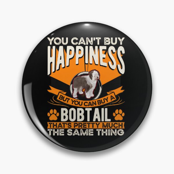 Item preview, Happiness Bobtail Dog Lover Old English Sheepdog Gift designed and sold by boosnwlovichm.
