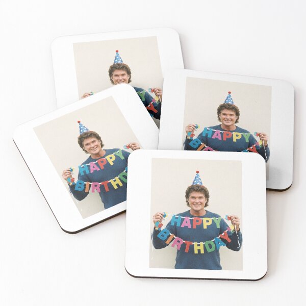 Item preview, David hasselhoff birthday birthday banner gift cake memes happy Funny prank meme  weird  designed and sold by CheeseBlueprint.