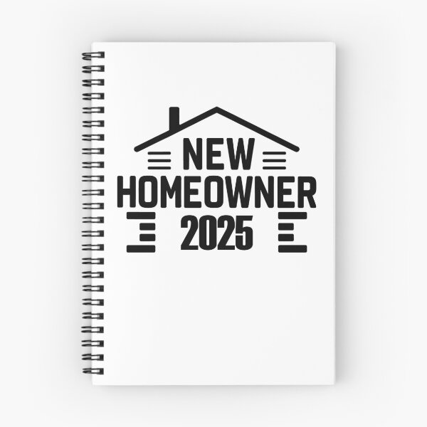 Item preview, New Homeowners 2025 Modern Silhouette designed and sold by EmeraldeaArt.
