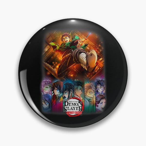 Item preview, Demon Slayer: Infinity Castle Tanjiro Anime Group Poster designed and sold by mlodiljoni.