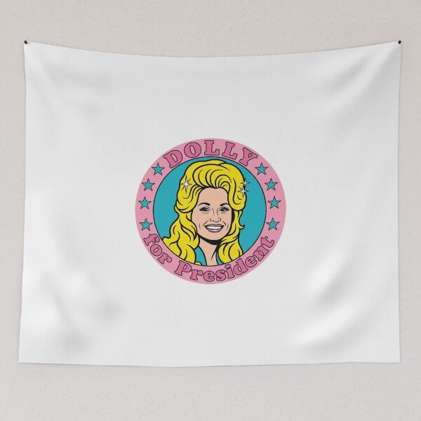 Item preview, Dolly For President Retro Pop Art designed and sold by GinaGrave.