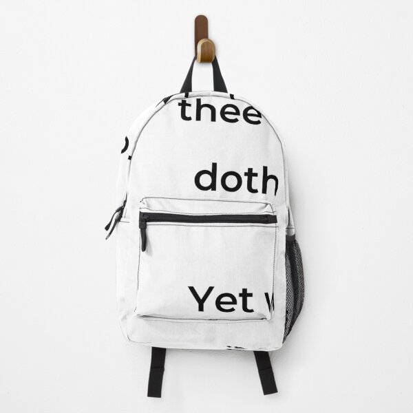 Item preview, “Yet what of thee thy poet doth invent” - print black designed and sold by ariksworld.