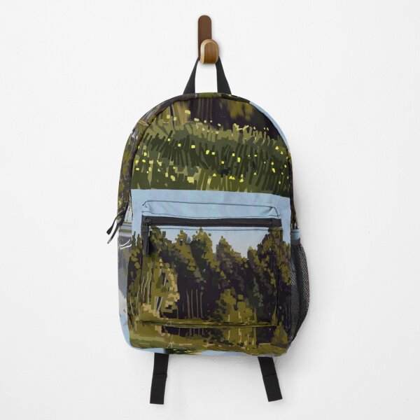 Item preview, Mystical Forest Lake with Glowing Fantasy Spirit designed and sold by AndreiMarthe.