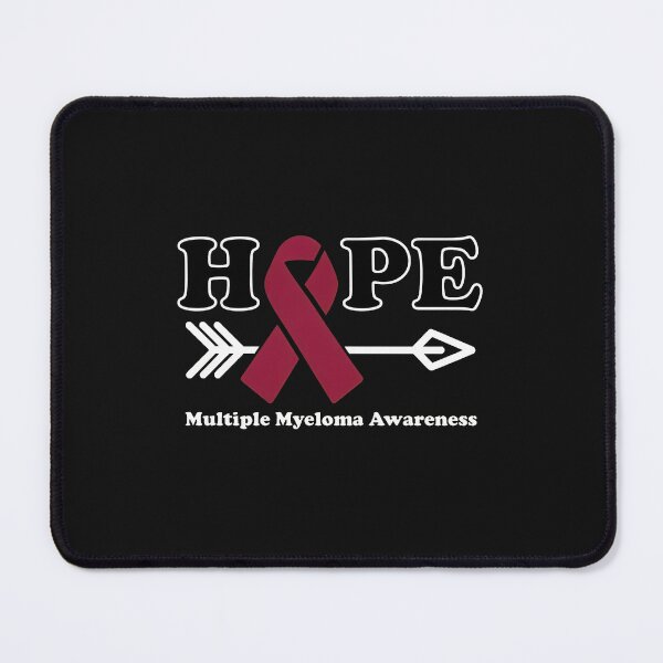 Item preview, His Fight Is My Fight Multiple Myeloma Awareness Ribbon designed and sold by murdyawdiede.