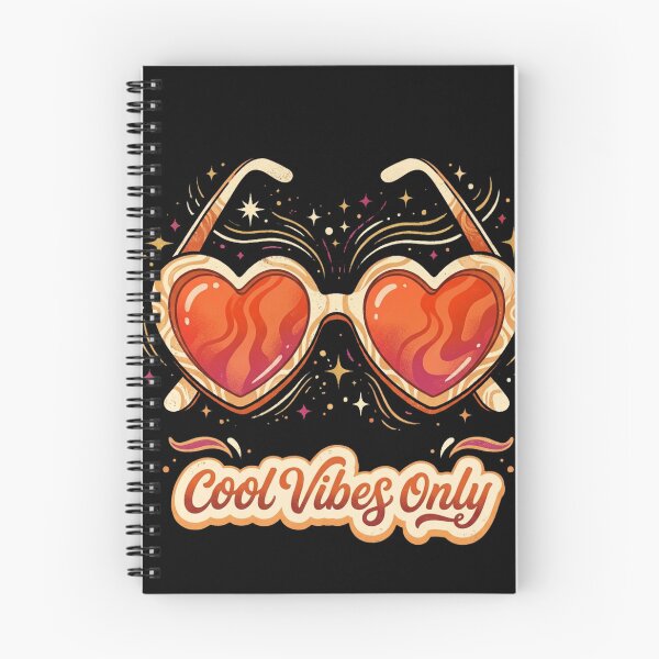 Item preview, Cool Vibes Only – Retro Heart Sunglasses Design designed and sold by @SHINTOSARTSTORE.