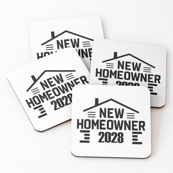 Item preview, New Homeowners 2028 Modern Silhouette designed and sold by EmeraldeaArt.