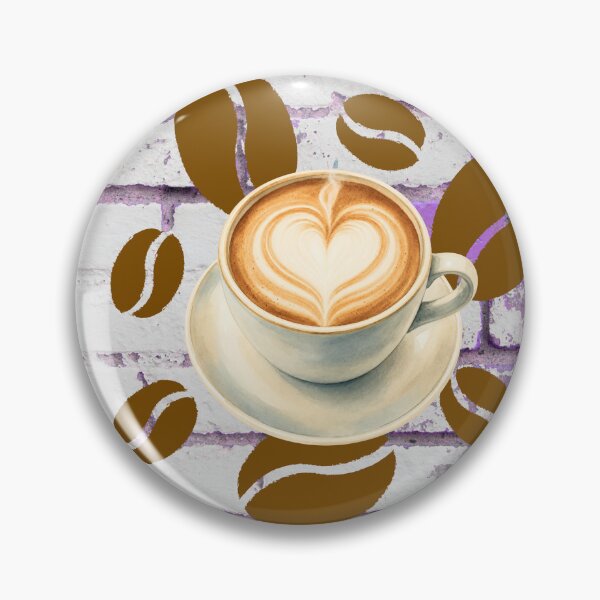 Item preview, Coffee Cup and Coffee Beans Cozy Coffee Lover Design designed and sold by PetruArtDesigns.