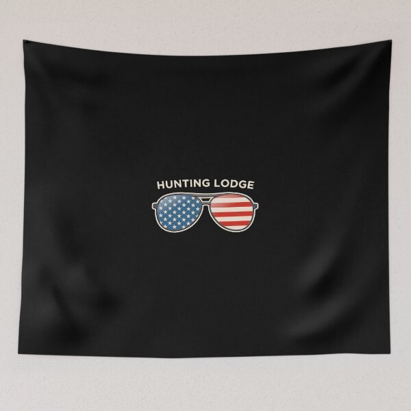 Item preview, Hunting Lodge American Flag Aviator Sunglasses designed and sold by boosnwlovichm.