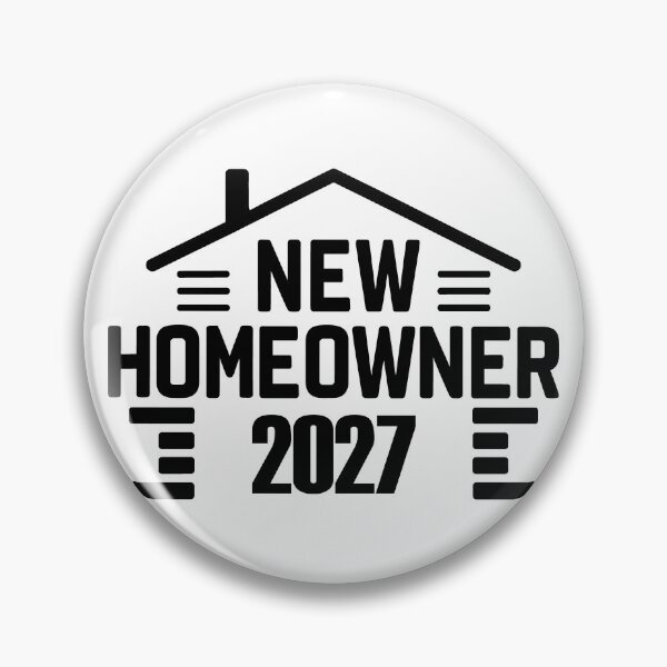 Item preview, New Homeowners 2027 Modern Silhouette designed and sold by EmeraldeaArt.