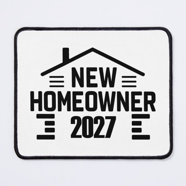 Item preview, New Homeowners 2027 Modern Silhouette designed and sold by EmeraldeaArt.
