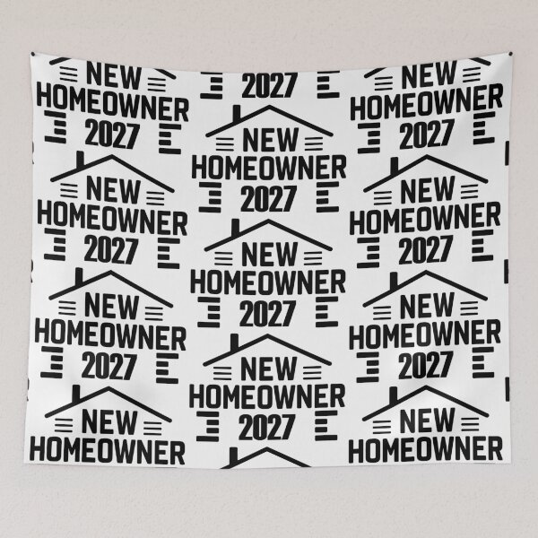 Item preview, New Homeowners 2027 Modern Silhouette designed and sold by EmeraldeaArt.