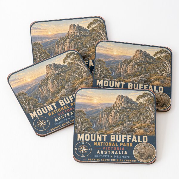 Item preview, Mount Buffalo National Park Australia designed and sold by naturalsurvival.
