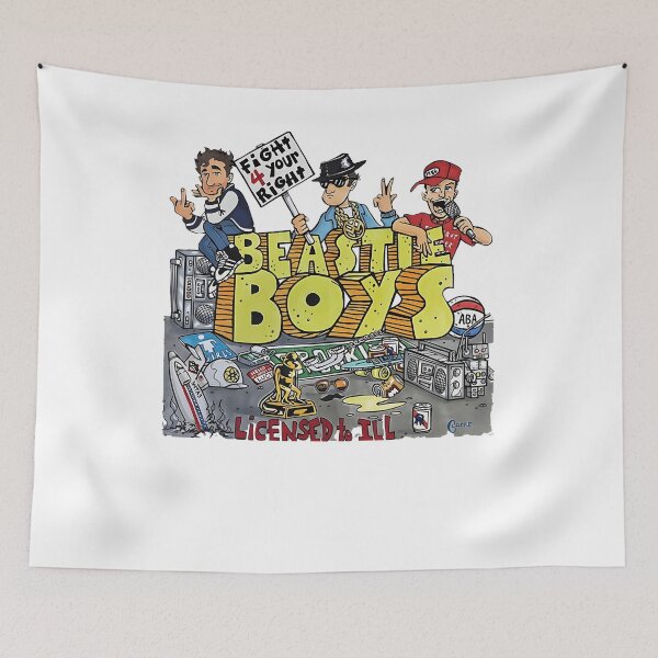 Item preview, Beastie Boys Band Sabotage 90s Retro Hot Sauce Tour Licensed to Ill designed and sold by Tomefam35.