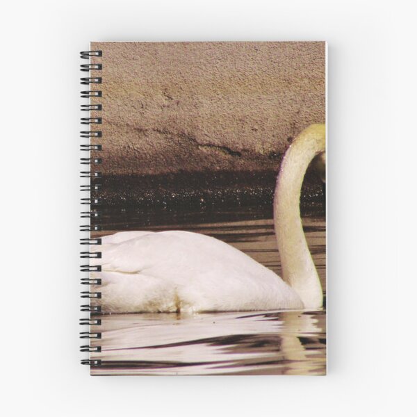 Item preview, Graceful White Swan Grazing in Dark Waters designed and sold by AndreiMarthe.