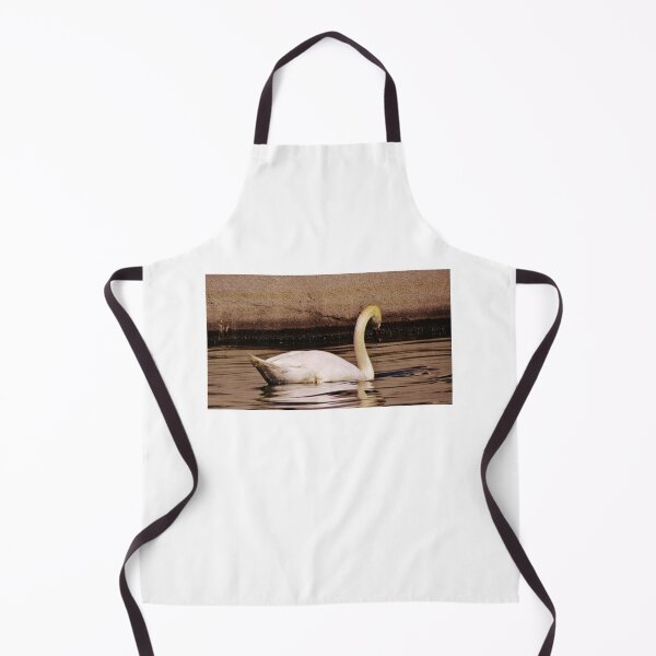 Item preview, Graceful White Swan Grazing in Dark Waters designed and sold by AndreiMarthe.
