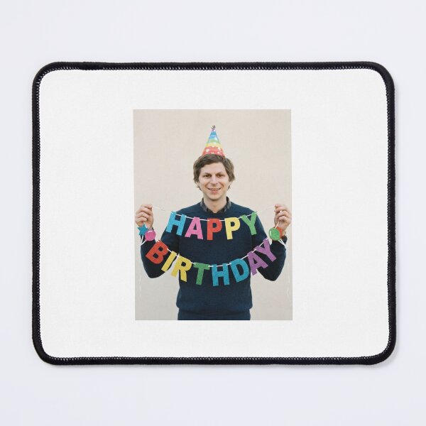 Item preview, Michael cera birthday birthday banner gift cake memes happy Funny prank meme  weird  designed and sold by CheeseBlueprint.