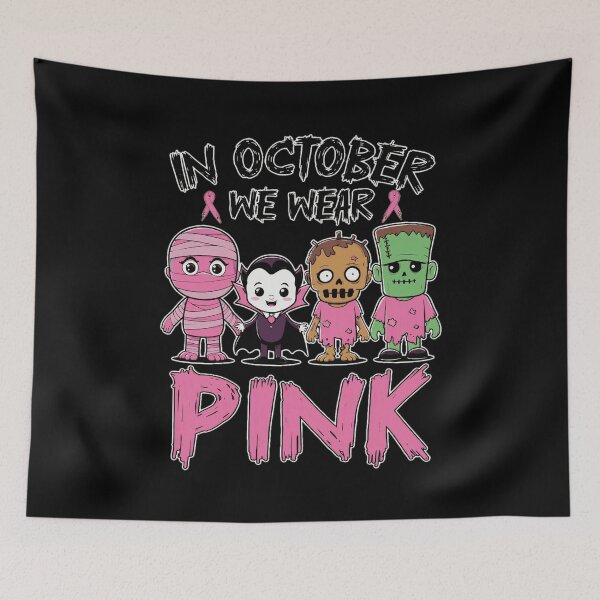 Item preview, October Pink Halloween Monsters Cute designed and sold by TimothyWo69527.