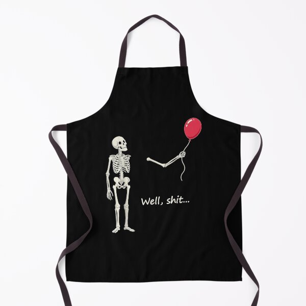 Item preview, Skeleton Lost Balloon Well Shit Funny Saying Quote Men Women designed and sold by StanaLuis.