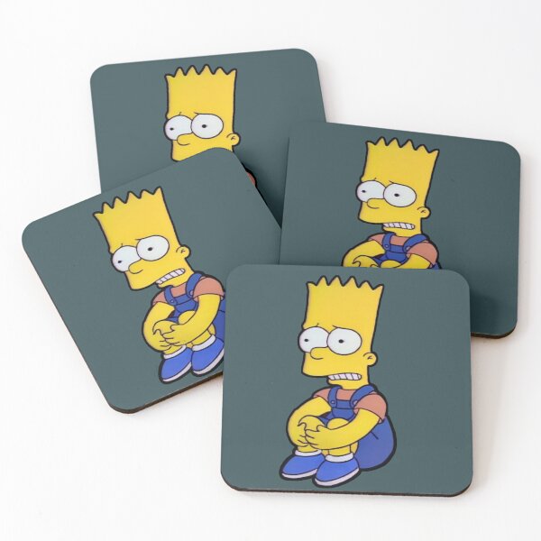 Aperçu de l'œuvre Je n'arrive pas à dormir, le clown va me manger créée et vendue par Simpsons Bits.