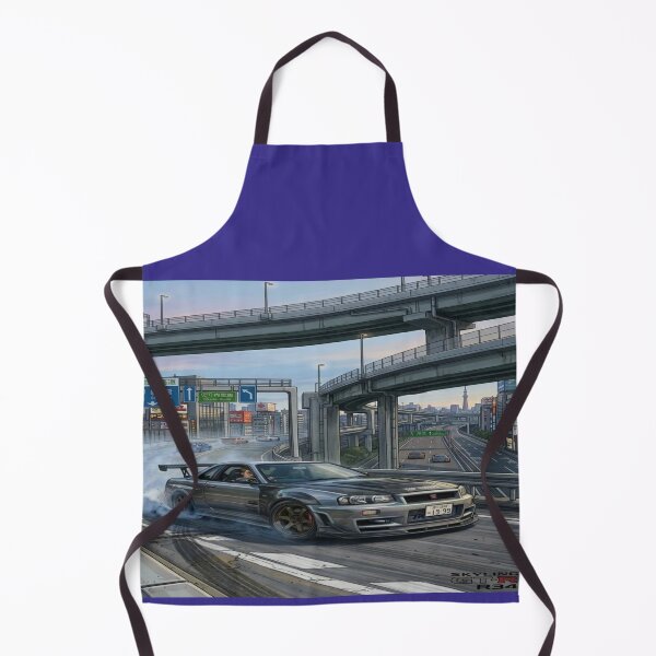 Item preview, Nissan Skyline R34 Tokyo Drift | Ilustración JDM designed and sold by JMAVILA ART.