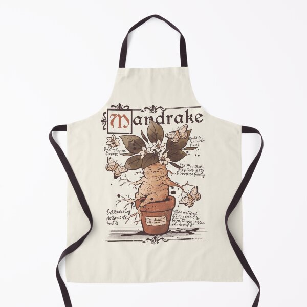 Item preview, Cute Vintage Mandrake Root - Medieval Herbology Botanical Magic Art designed and sold by NemiMakeit.