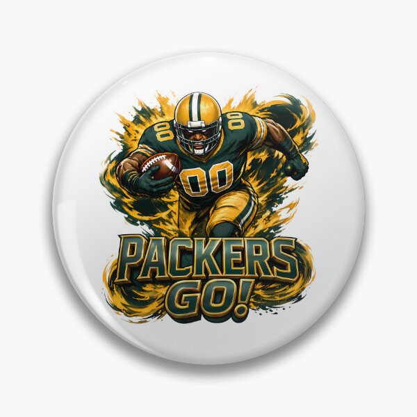 Item preview, Packers Go! Green Bay Packers Football Fan #0104 designed and sold by GLUVY-THEME.