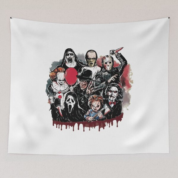 Item preview, Ultimate Horror Icons Group Tee designed and sold by ScottRams80758.