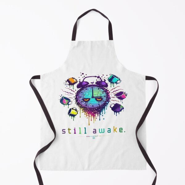 Item preview, Still Awake – Glitch Alarm Clock 3AM Exhaustion Streetwear Graphic designed and sold by ZeroContextCo.