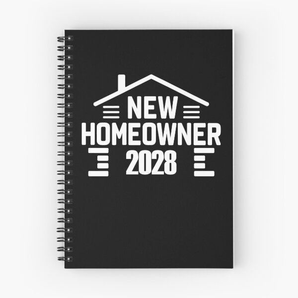 Item preview, New Homeowners 2028 white Modern Silhouette designed and sold by EmeraldeaArt.